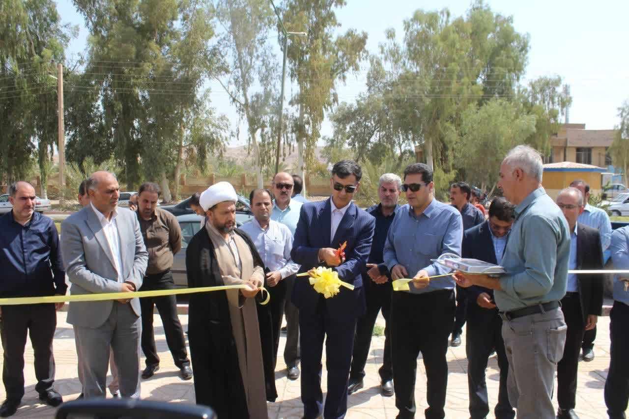 افتتاح پارک محله مسکن مهر به مناسبت هفته دولت در قصرشیرین